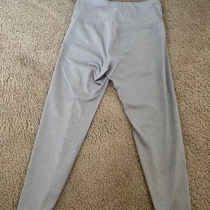 Gray leggings